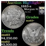 ***Major Highlight*** 1883-s Morgan Dollar $1 Sele