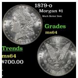 1879-o Morgan Dollar $1 Grades Choice Unc