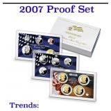 2007 United States Mint Proof Set - 14 Pieces!