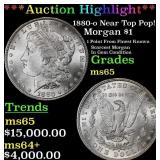 ***Major Highlight*** 1880-o Morgan Dollar Near To