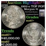 ***Major Highlight*** 1902-o Morgan Dollar TOP POP