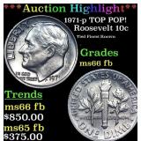 ***Auction Highlight*** 1971-p Roosevelt Dime TOP