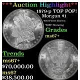 ***Major Highlight*** 1879-p Morgan Dollar TOP POP