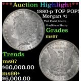 ***Major Highlight*** 1880-p Morgan Dollar TOP POP