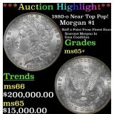 ***Major Highlight*** 1880-o Morgan Dollar Near To