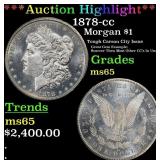 ***Major Highlight*** 1878-cc Morgan Dollar $1 ms6