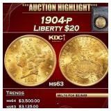 *Highlight* PCGS 1904-p Gold Liberty Double Eagle