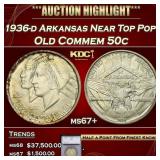 *Highlight* 1936-d Arkansas Old Commem Half Dollar