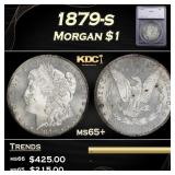 1879-s Morgan Dollar $1 ms65+ SEGS