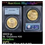 *Highlight* PCGS 1922-p Gold St. Gaudens Double Ea