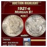 *Highlight* 1921-s Morgan Dollar $1 ms66+ SEGS (fc