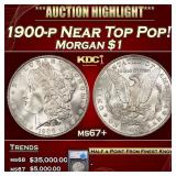 *Highlight* 1900-p Morgan Dollar Near Top Pop! $1