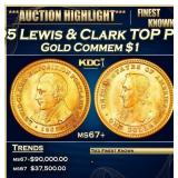 *Highlight* 1905 Lewis & Clark Gold Commem Dollar