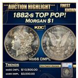 *Highlight* 1882-s Morgan Dollar TOP POP! $1 ms66