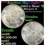 *Highlight* 1882-s Morgan Dollar Near Top Pop! $1