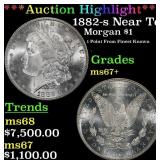 *Highlight* 1882-s Morgan Dollar Near Top Pop! $1