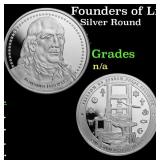 Founders of Liberty: Benjamin Franklin 1 oz Silver