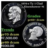 ***Auction Highlight*** 1976-s Ty 1 Clad Proof Eis