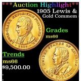 *Highlight* 1905 Lewis & Clark Gold Commem Dollar