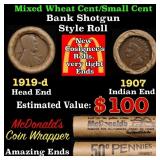 Small Cent Mixed Roll Orig Brandt McDonalds Wrappe