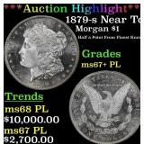 *Highlight* 1879-s Morgan Dollar Near Top Pop! $1