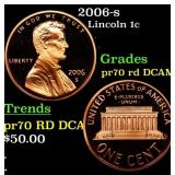 2006-s Proof Lincoln Cent 1c pr70 rd DCAM SEGS