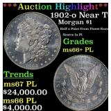 *Highlight* 1902-o Morgan Dollar Near Top Pop! $1