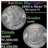 *Highlight* 1882-s Morgan Dollar Near Top Pop! $1