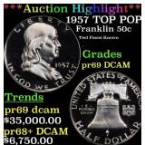 *Highlight* 1957 Proof Franklin Half Dollar TOP PO