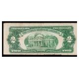 1928D $2 Red Seal United States Note Grades vf++