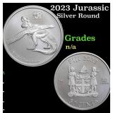 2023 Jurassic Park 30th Anniversary 1 oz .999 Silv