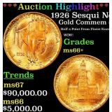 *Highlight* 1926 Sesqui Gold Commem Near Top Pop!