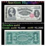 *Highlight* 1886 Martha Washington $1 large size R