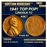 *Highlight* 1941 Proof Lincoln Cent TOP POP! 1c pr