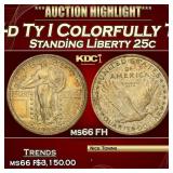 *Highlight* 1917-d Ty I Standing Liberty Quarter C