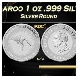 2024 Silver Kangaroo 1 oz .999 Silver Australia $1