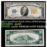 1934A $10 Silver Certificate North Africa WWII Eme