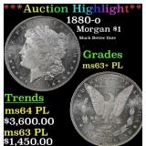 *Highlight* 1880-o Morgan Dollar $1 ms63+ PL SEGS