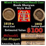 Small Cent Mixed Roll Orig Brandt McDonalds Wrappe