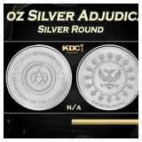 John Wick 2 oz Silver Adjudicator Round