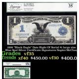 1899 "Black Eagle" Date Right Of Serial $1 large s