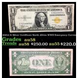 1935A $1 Silver Certificate North Africa WWII Emer