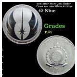 2023 Star Wars Jedi Order Crest 1oz .999 Silver $2