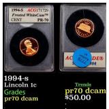 1994-s Proof Lincoln Cent 1c ACG