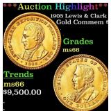 *Highlight* 1905 Lewis & Clark Gold Commem Dollar