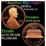 ***Auction Highlight*** 1978-s Proof Lincoln Cent