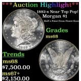 *Highlight* 1882-s Morgan Dollar Near Top Pop! $1