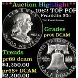 *Highlight* 1962 Proof Franklin Half Dollar TOP PO