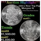 *Highlight* 1882-s Morgan Dollar Near Top Pop! $1