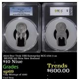 PCGS  2024 Star Trek USS Enterprise NCC-1701 3 oz